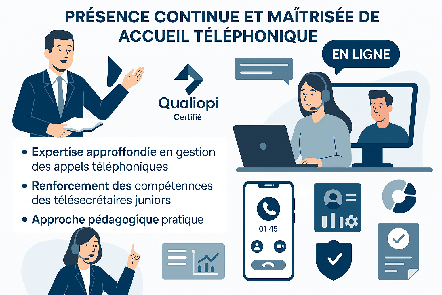 Télésecrétariat juridique en ligne : Optimisez votre cabinet